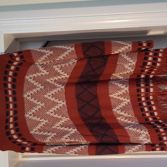 Only large longsleeve fringed tribal cardigan - Picture 4 of 7